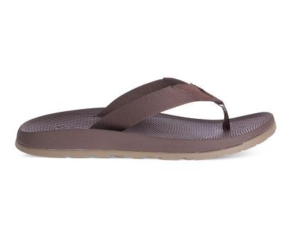 Chanclas Chaco Hombre Lowdown Marrones España KALP75481